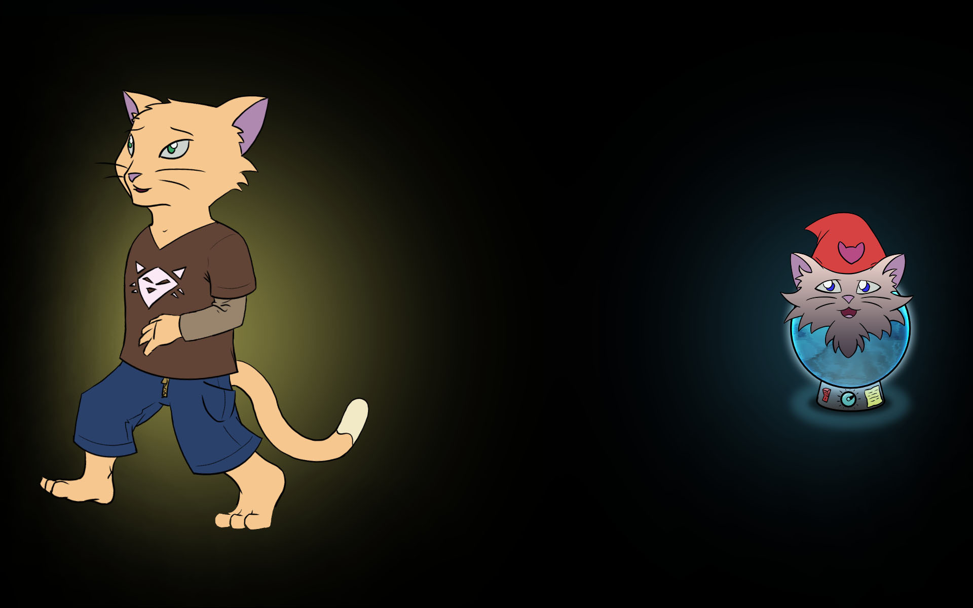 A Cat And A Wizard