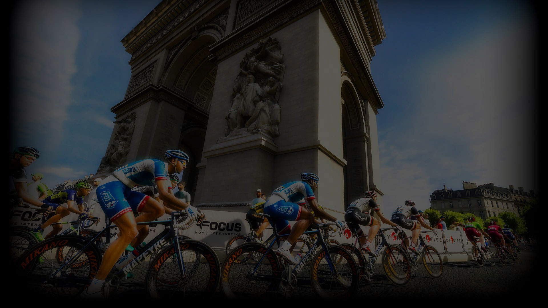 Arc de Triomphe (Profile Background)