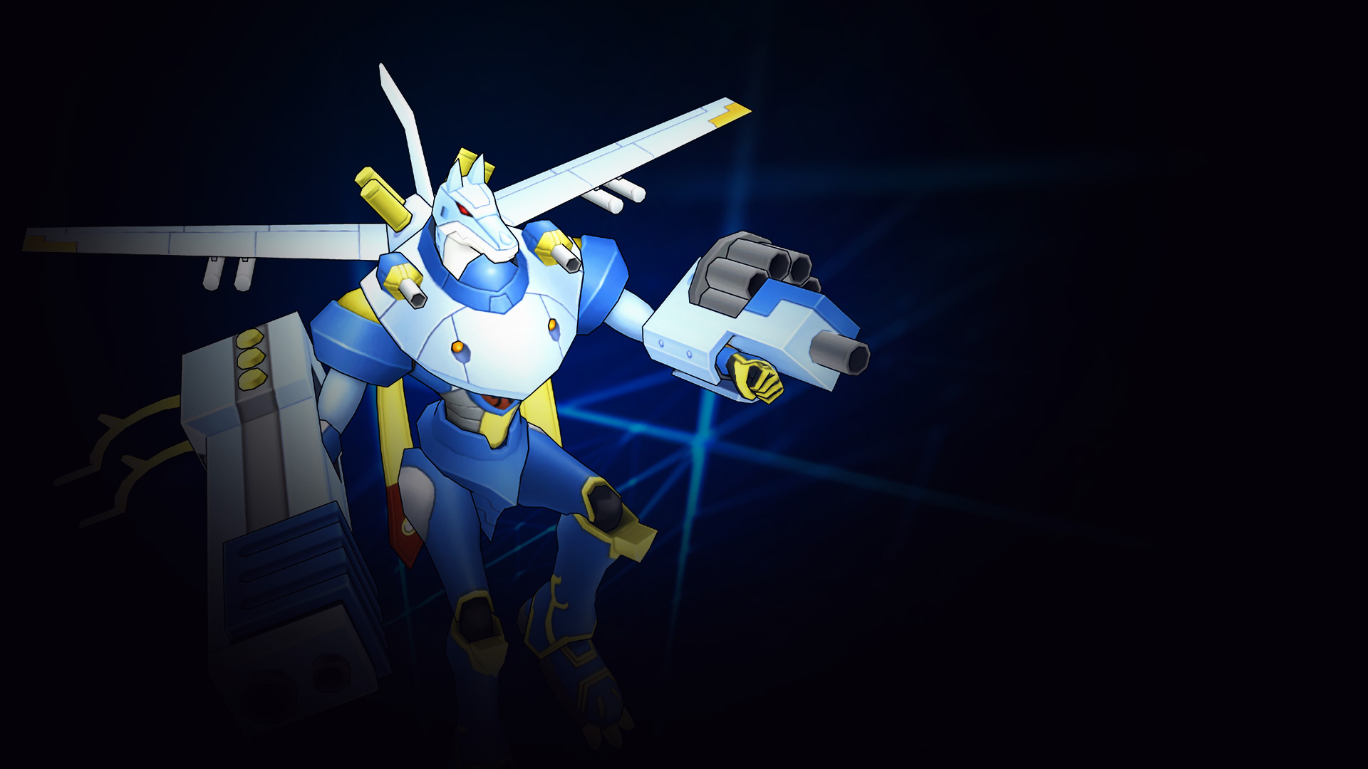 MagnaGarurumon (Profile Background)