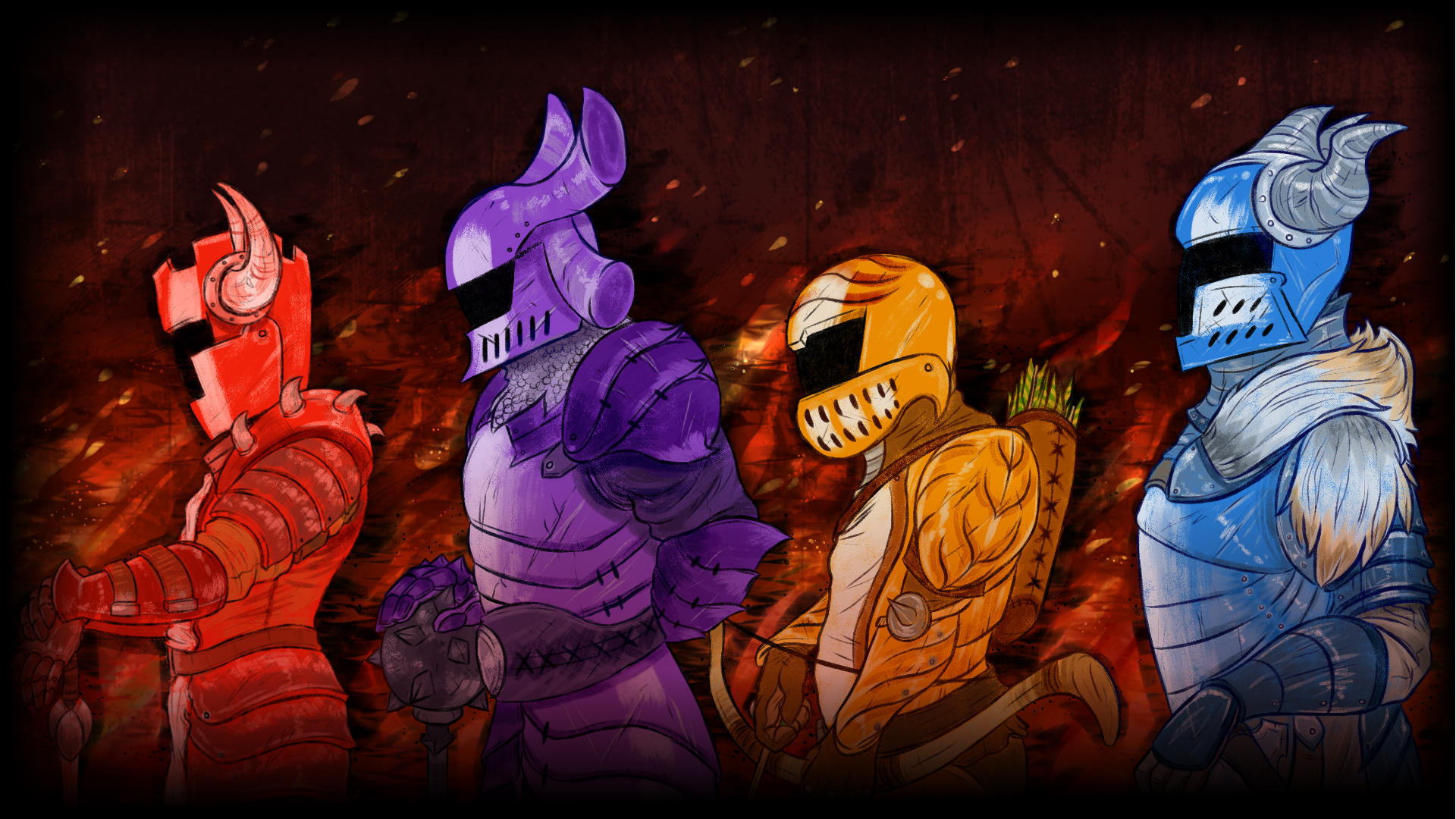 Four Knights Are Enough!