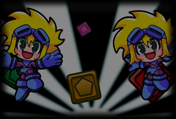 Super Robot Girl Pulse Background