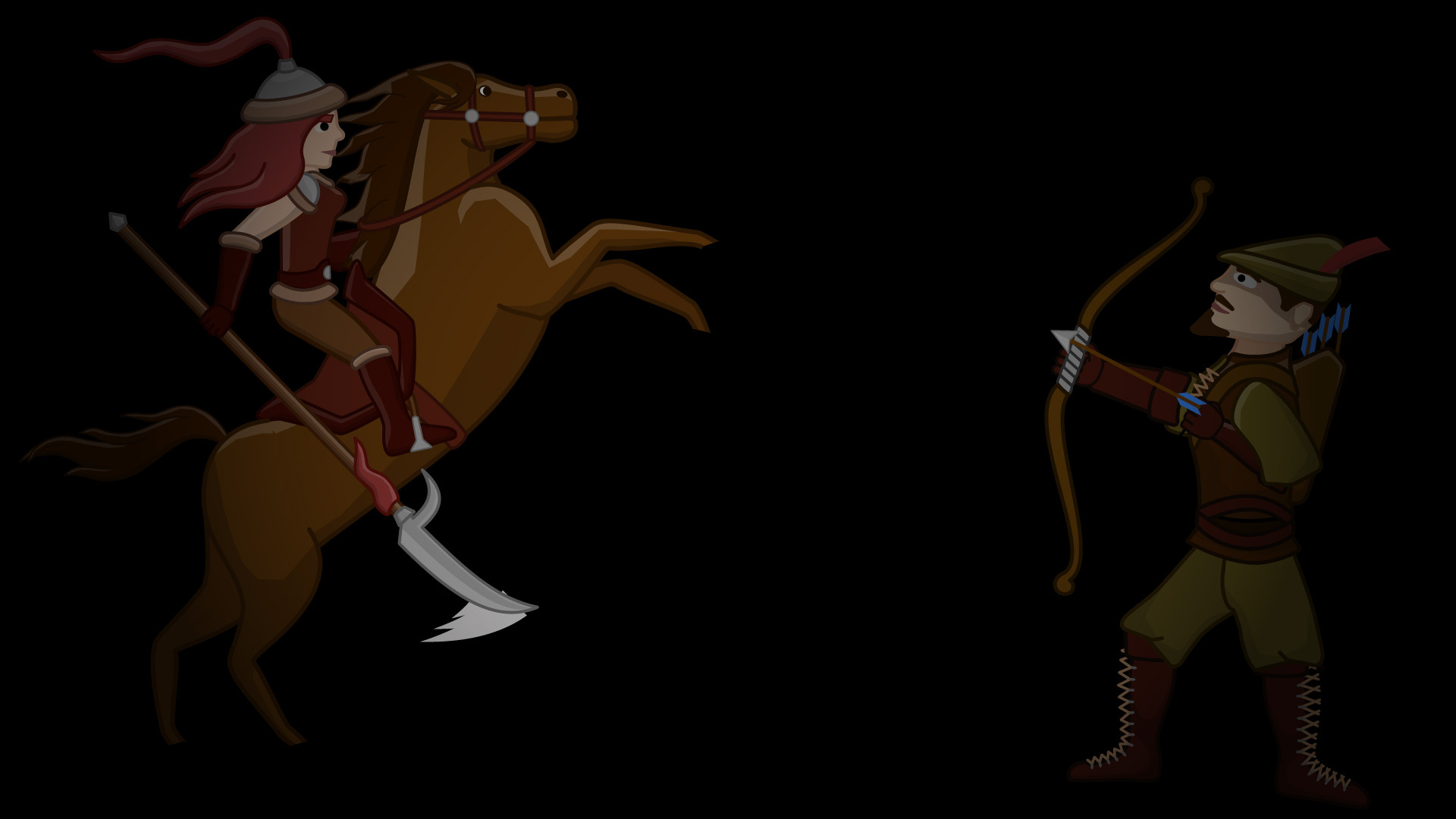 Archer and Horse