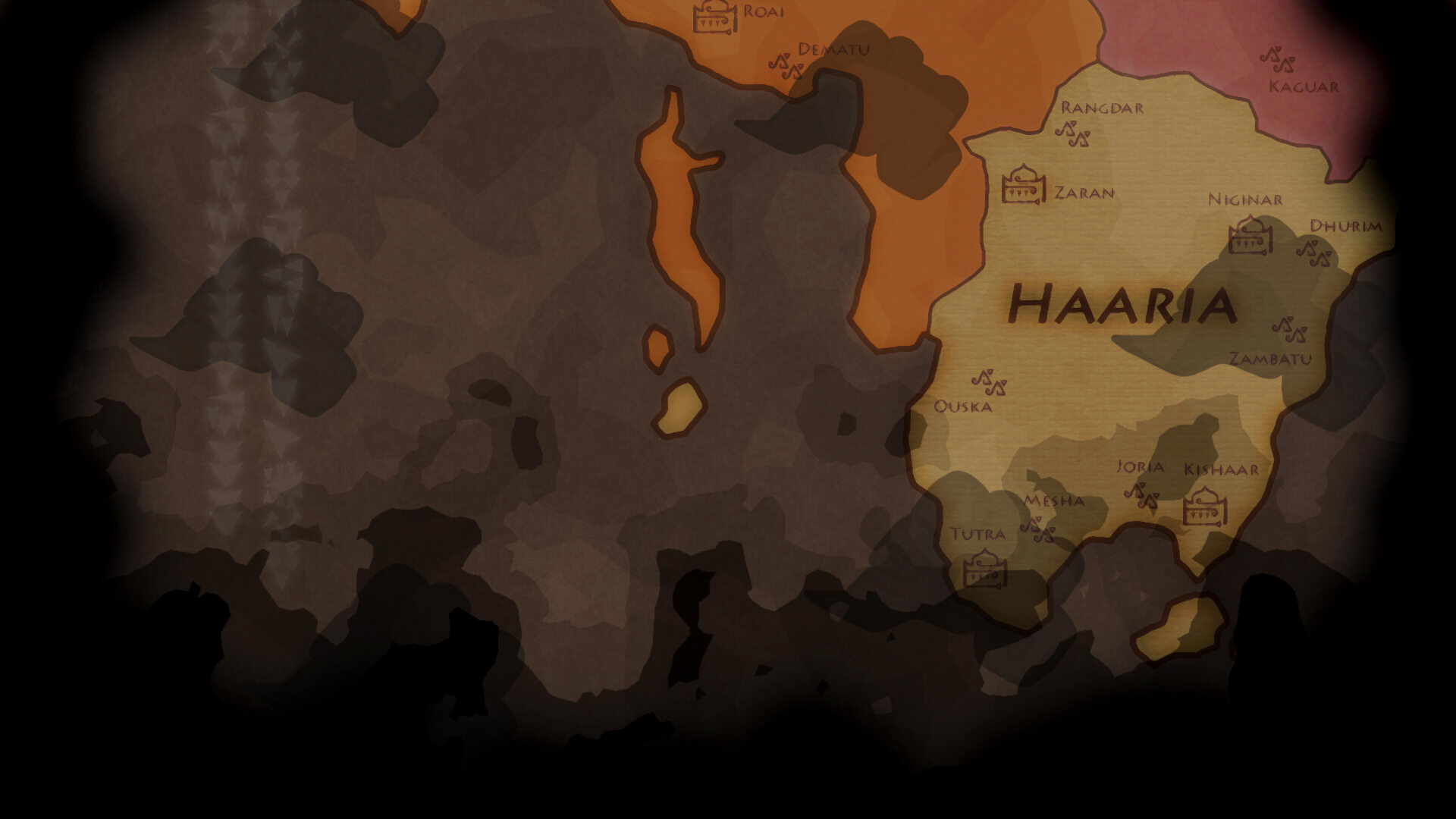 Map of Haaria