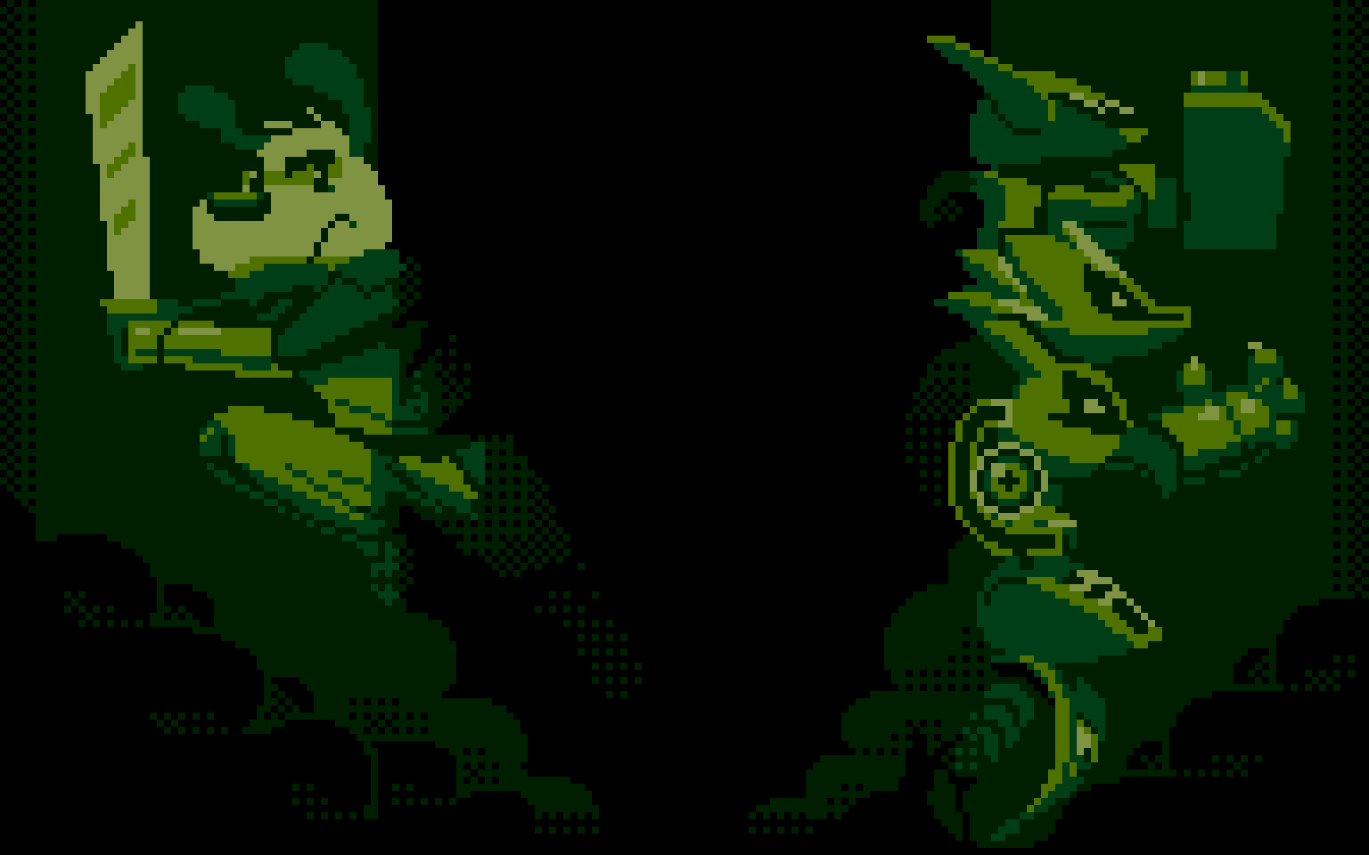 Dogurai and Robot Masters