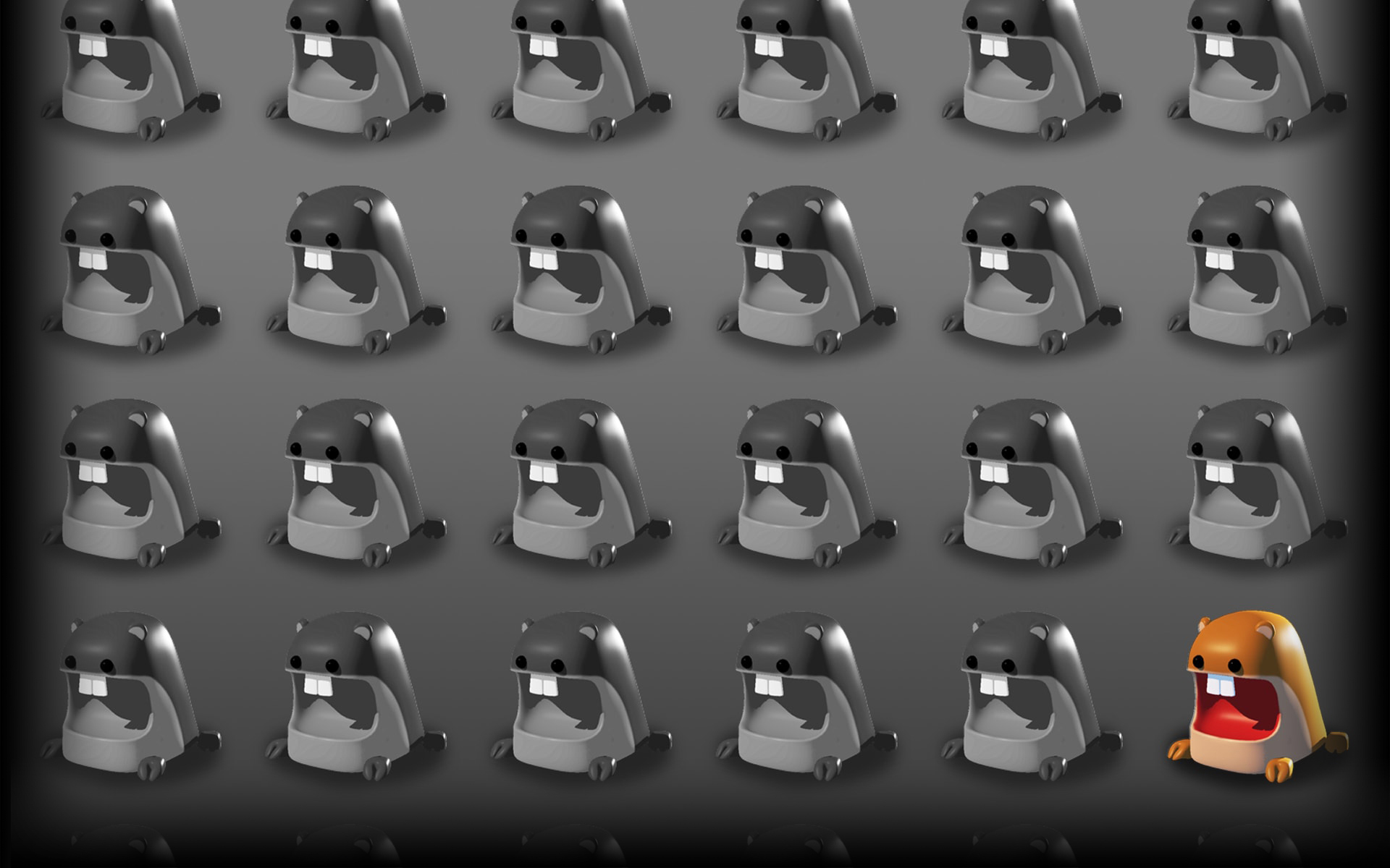 lots of hams!