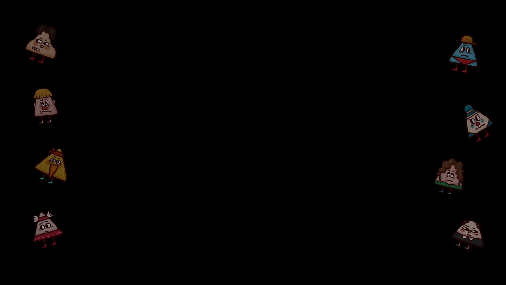 Triangles in the Dark