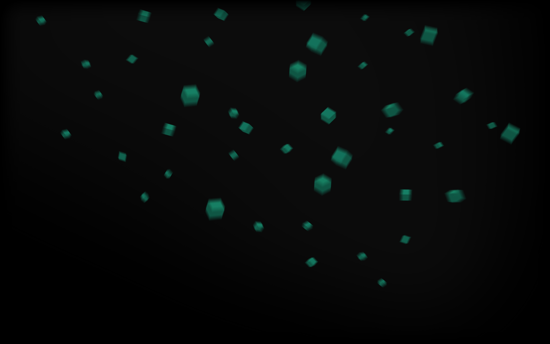 Minty Fresh Shower of Cubes