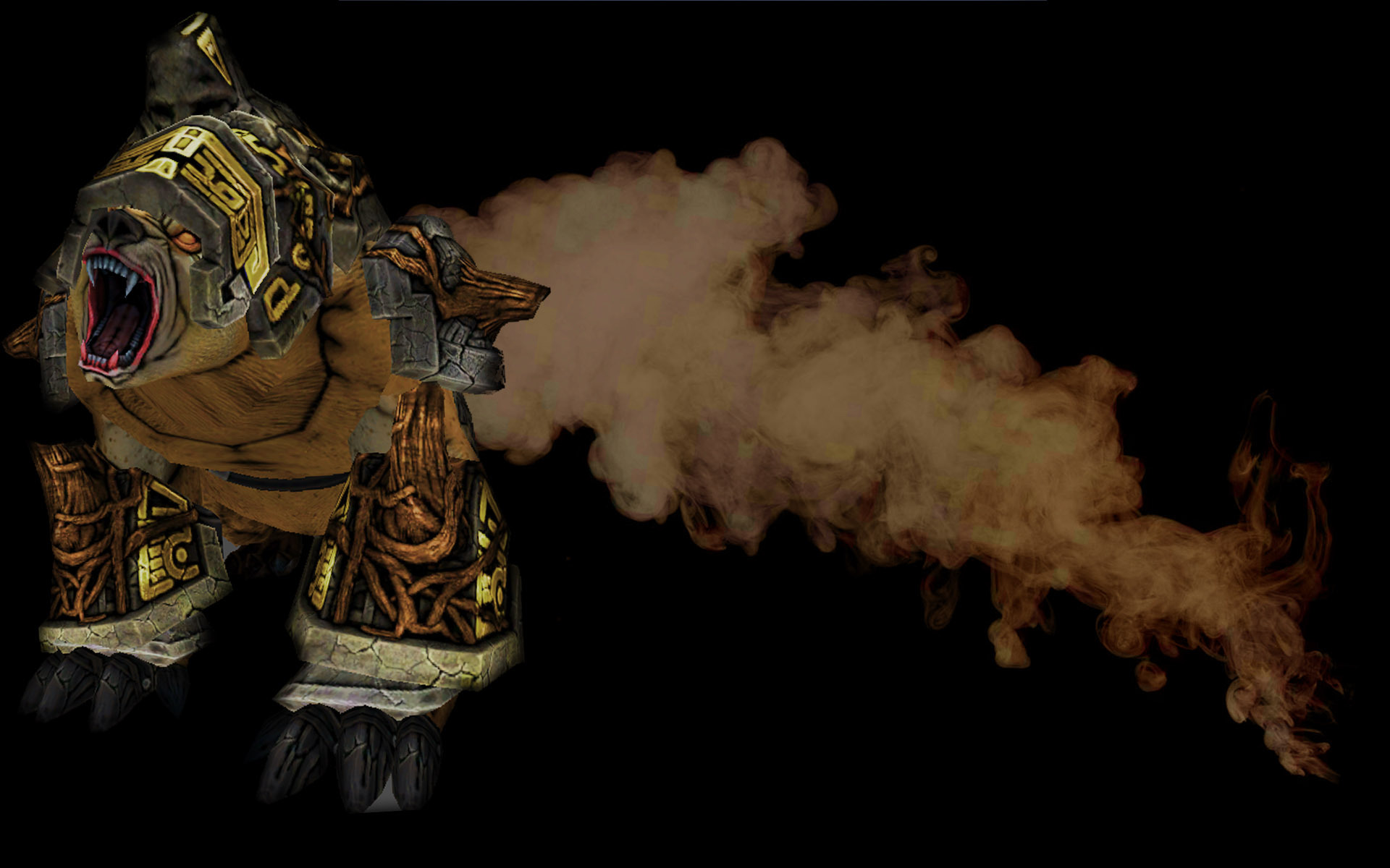 Armored Bear Background