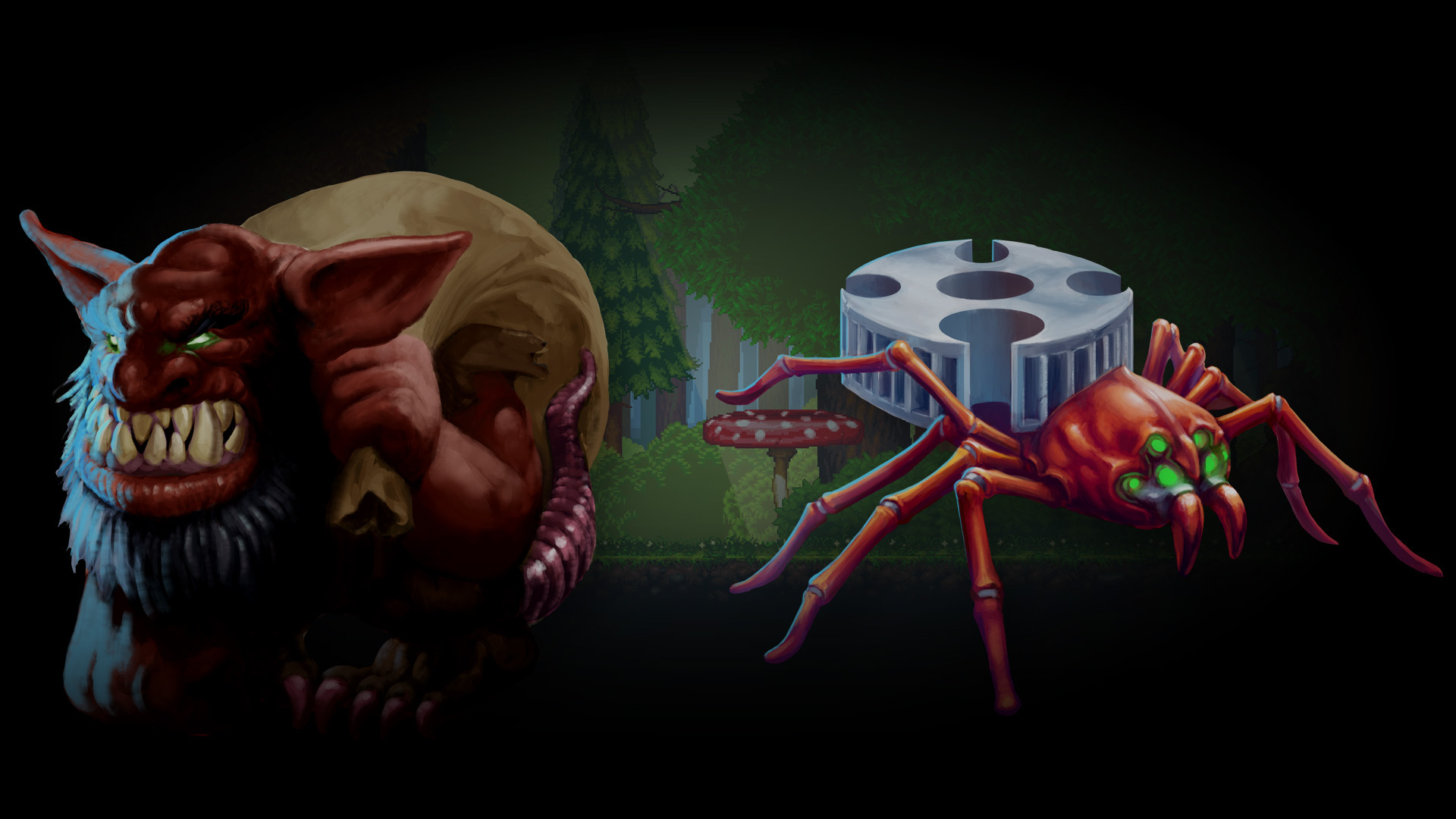 FOX n FORESTS Miller and Gearspider