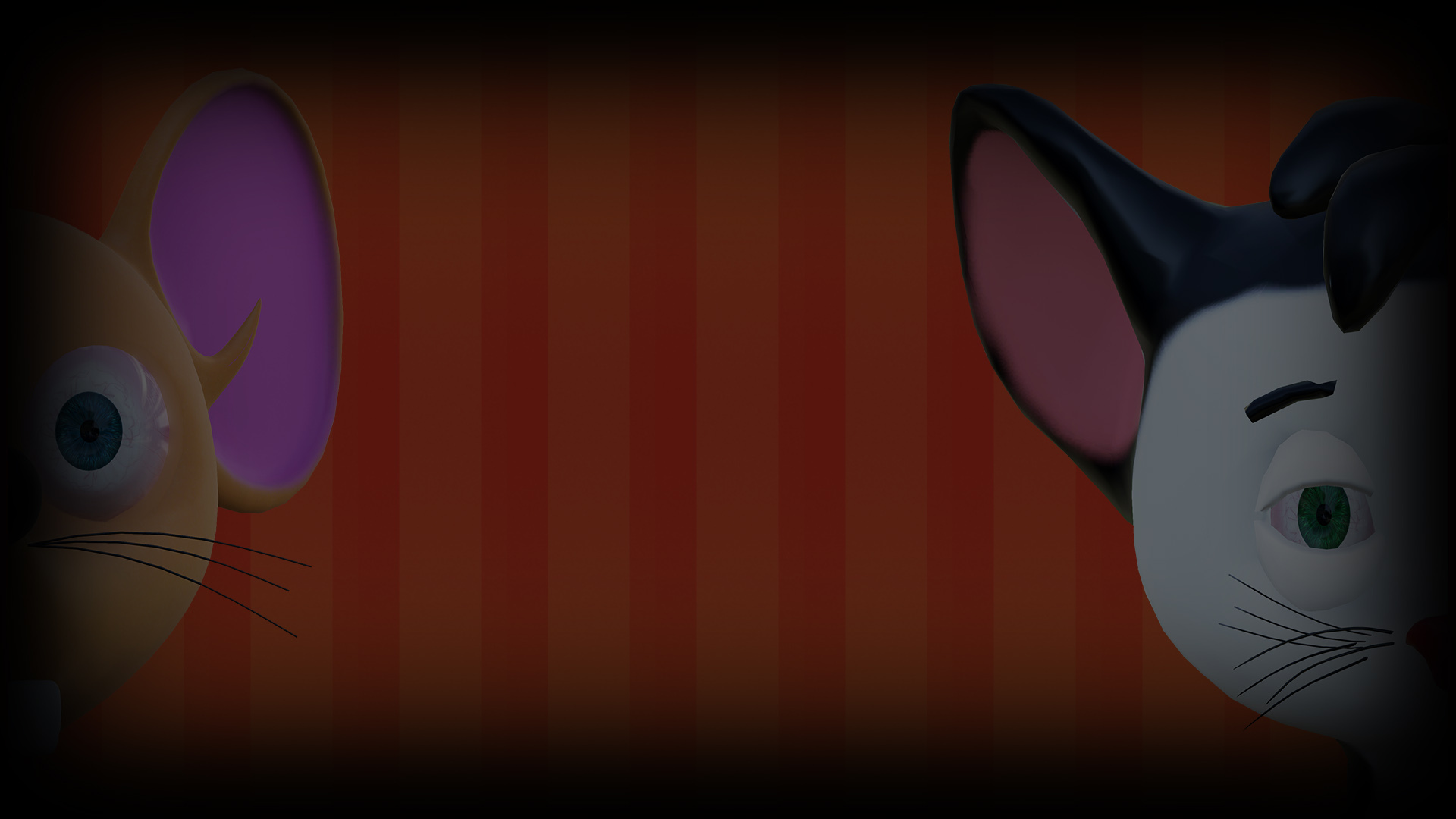 Ratty Catty Wallpaper One