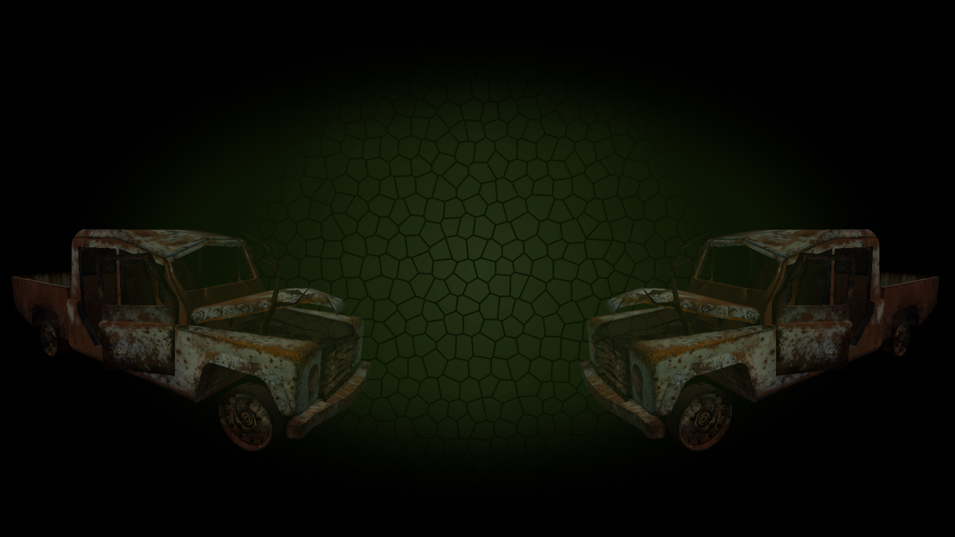 Rusty car body