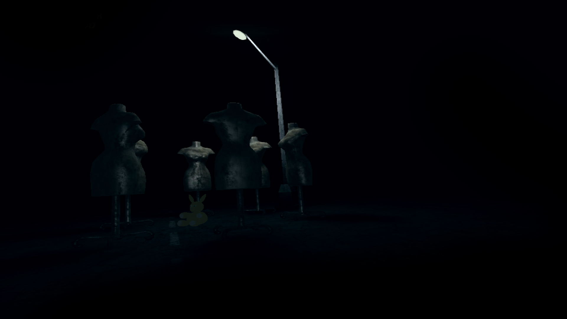 Rabbit and mannequins