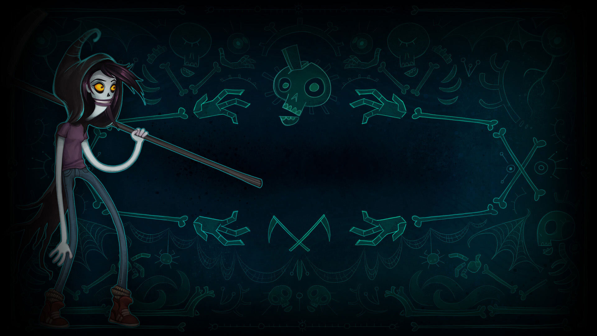 Flipping Death Penny Background