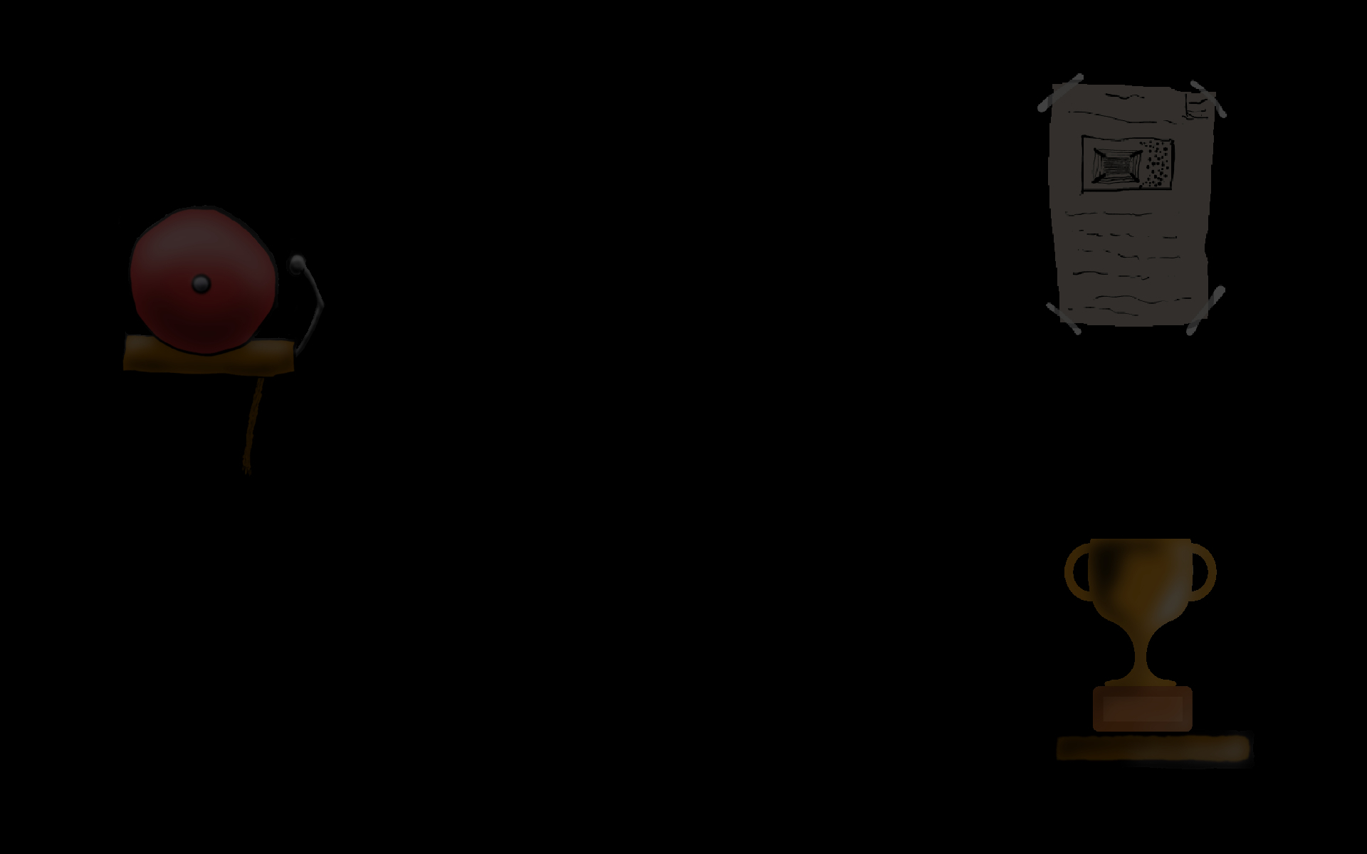 Bell and Trophy
