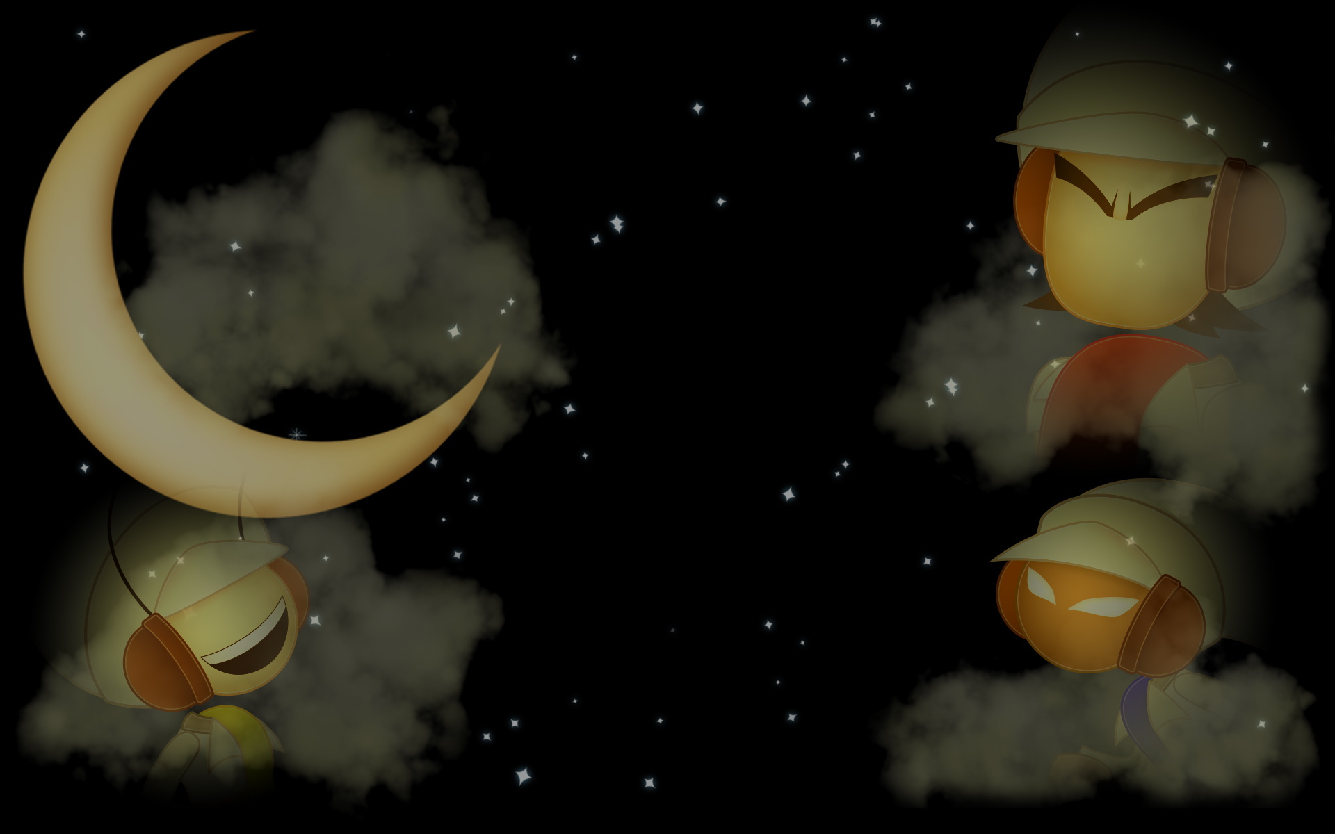 Three Dude Moon