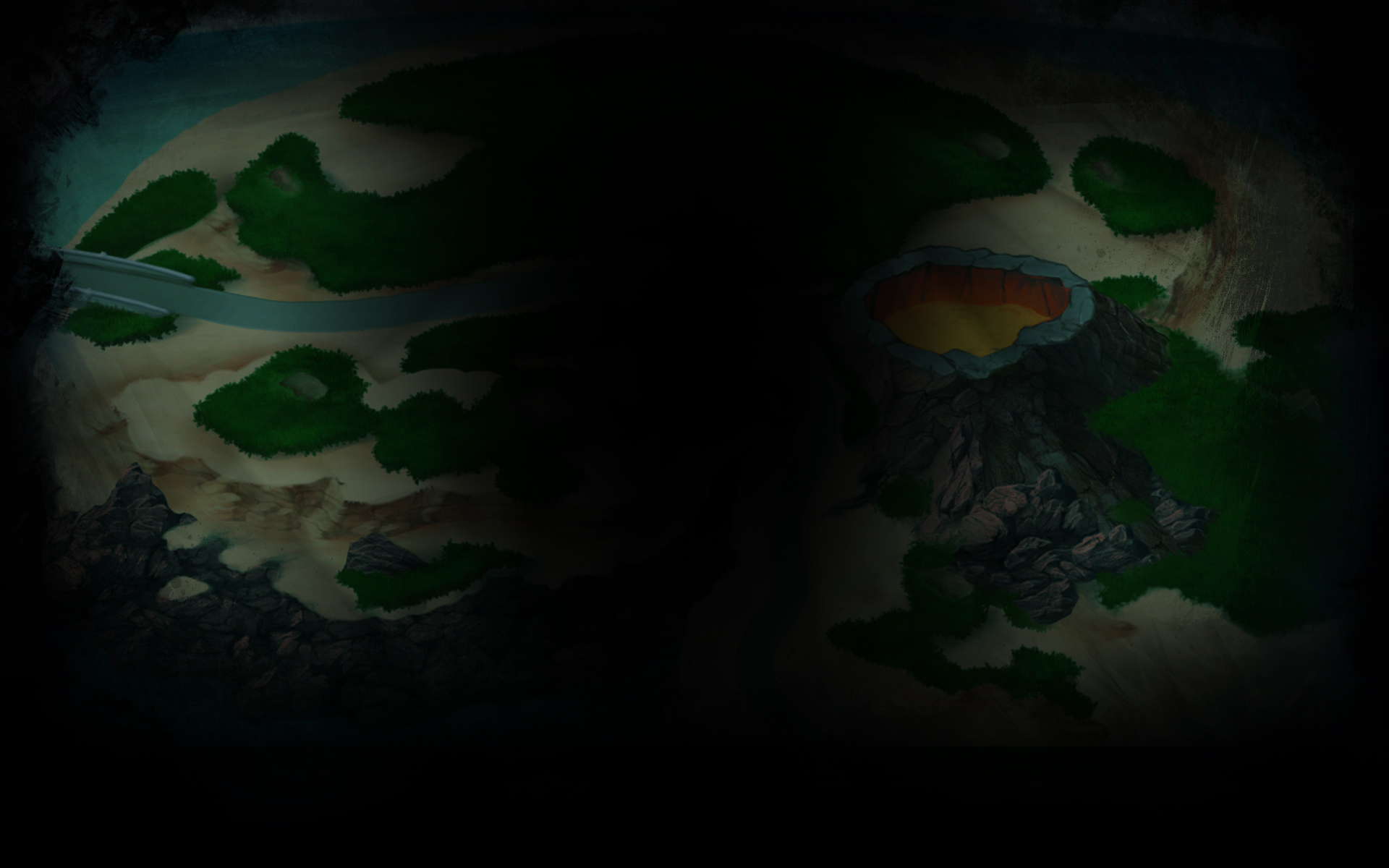Active volcano