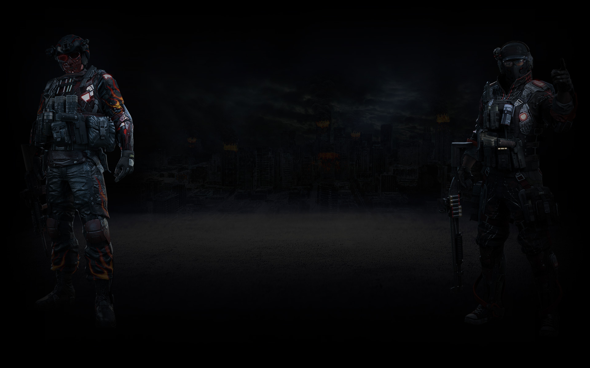 Chris & Striker (Profile Background)