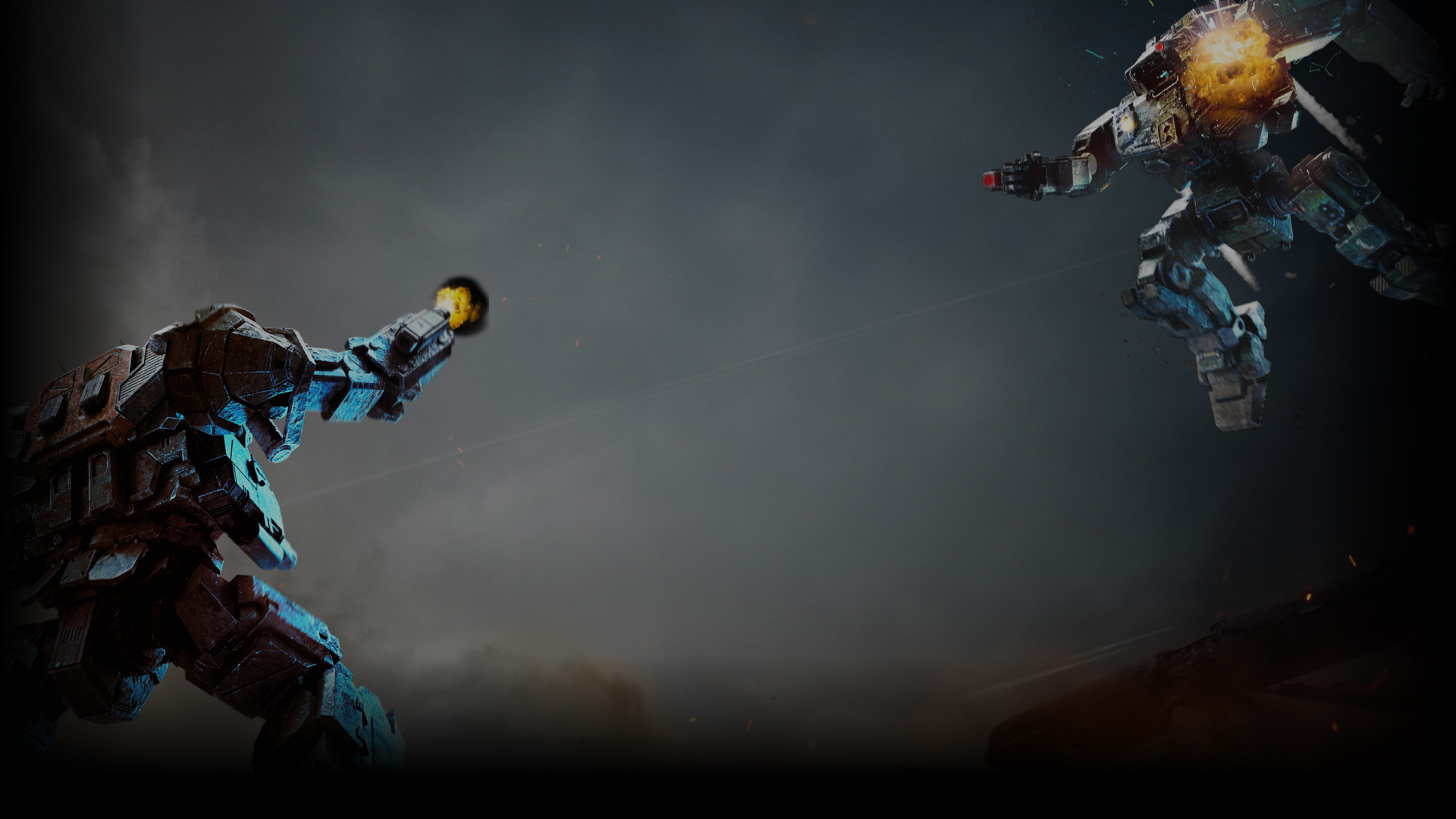 Atlas vs Shadow Hawk Background