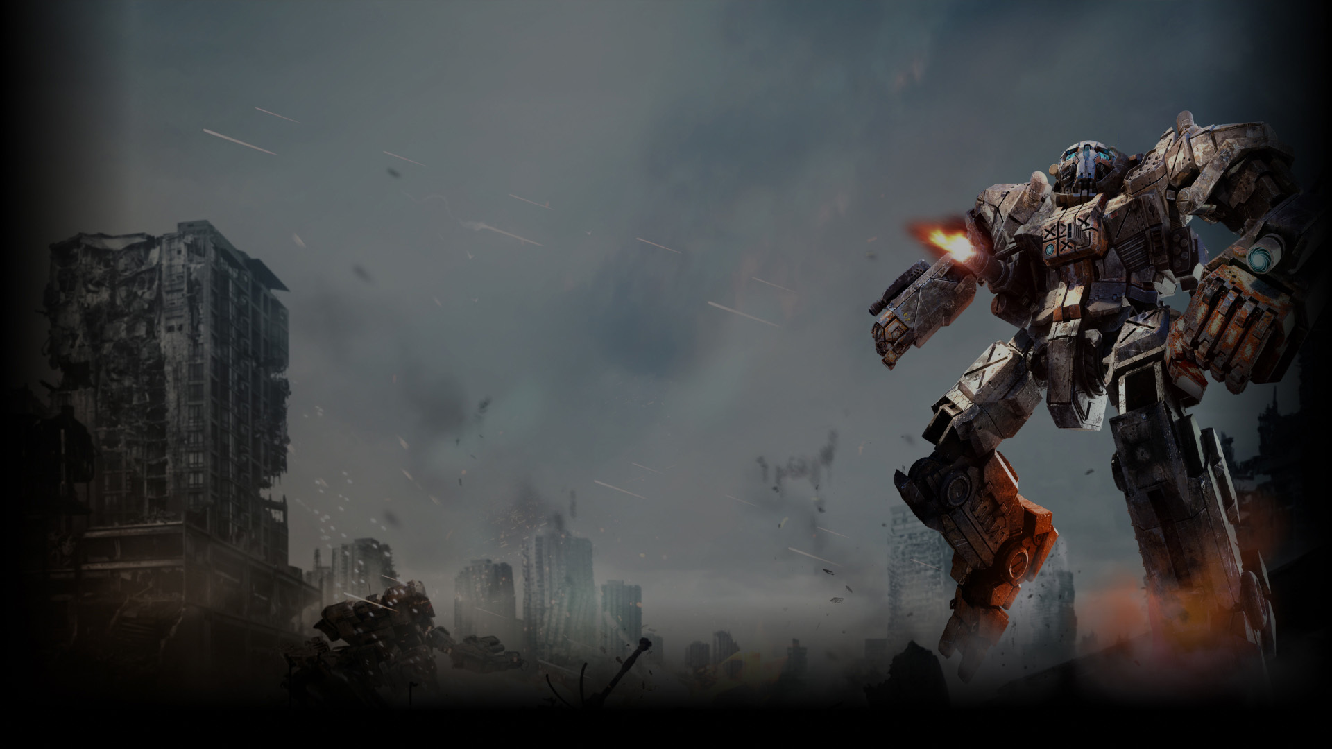 Atlas Destruction Background