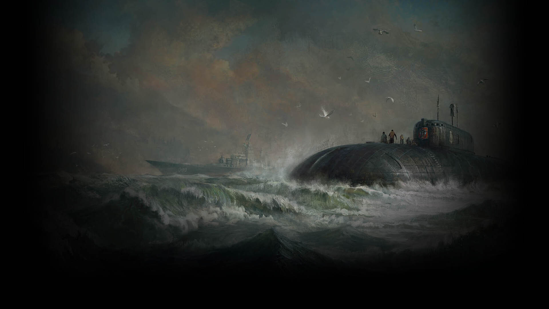 KURSK at the sea