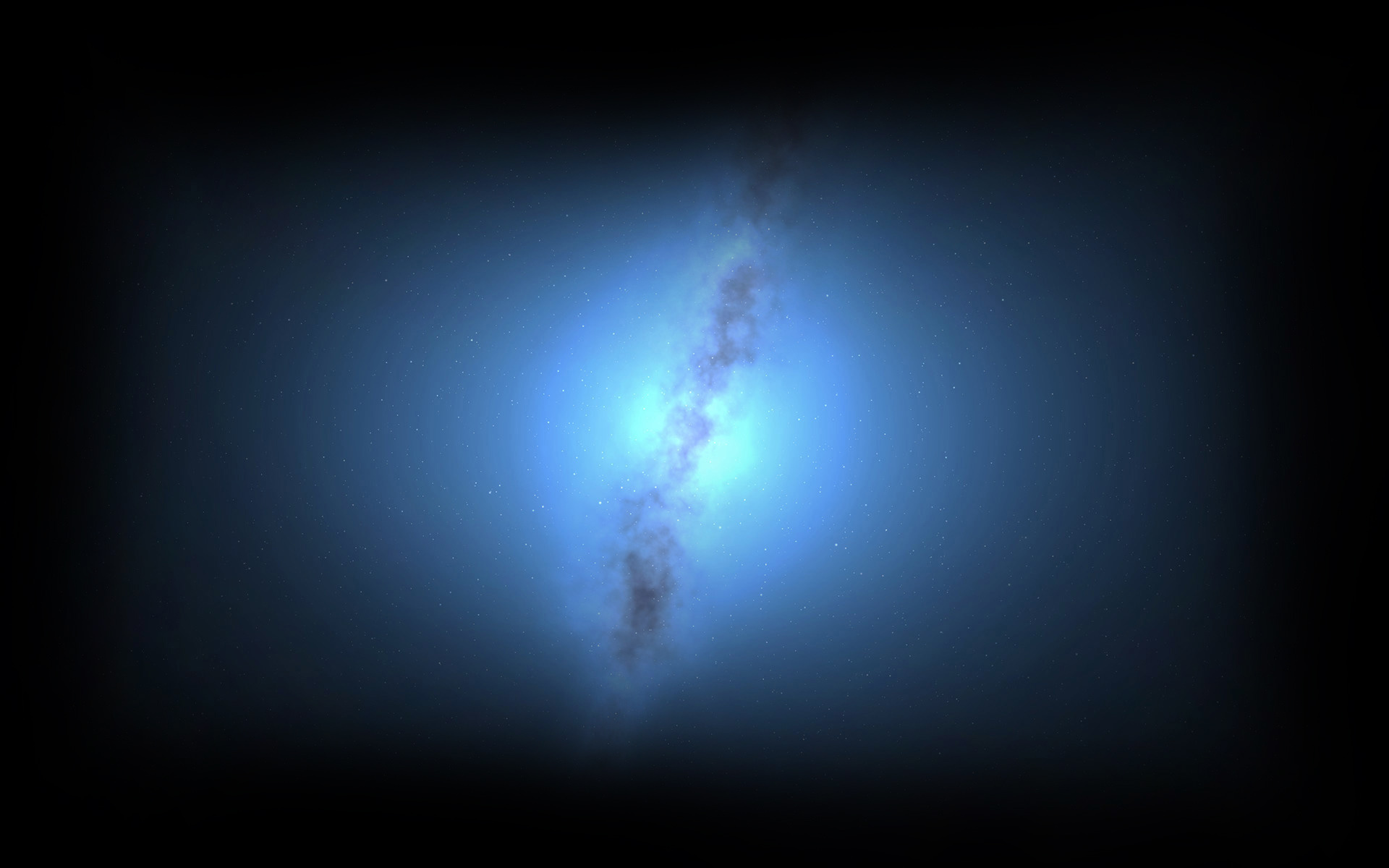 Blue nebula